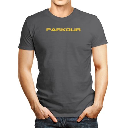 Polo de Hombre Idakoos Parkour Athletic Millenium Plateado XXXL