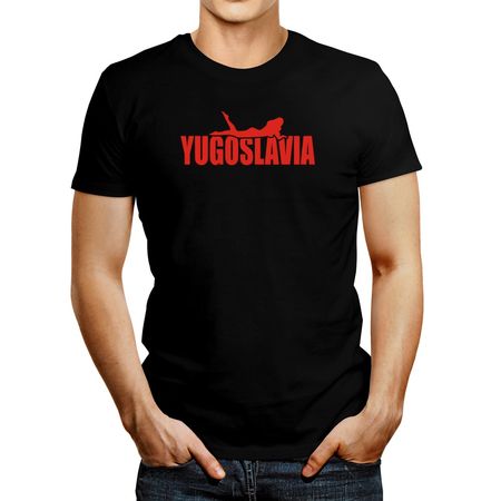 Polo de Hombre Idakoos Lying Female Yugoslavia Negro Xxl