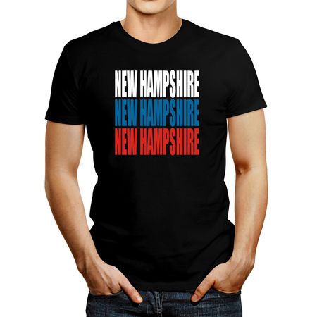 Polo de Hombre Idakoos New Hampshire Tricolor Negro S