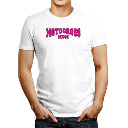 Polo de Hombre Idakoos Motocross Mom Blanco XXL