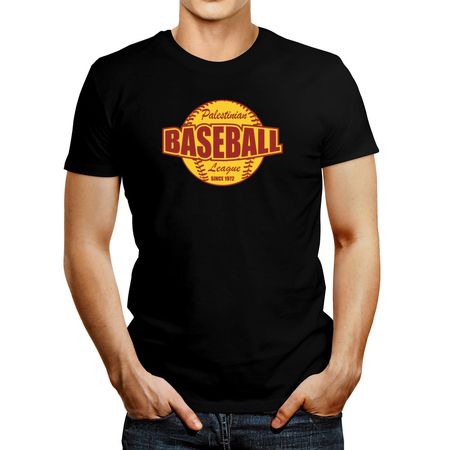 Polo de Hombre Idakoos Palestinian Baseball League Negro L