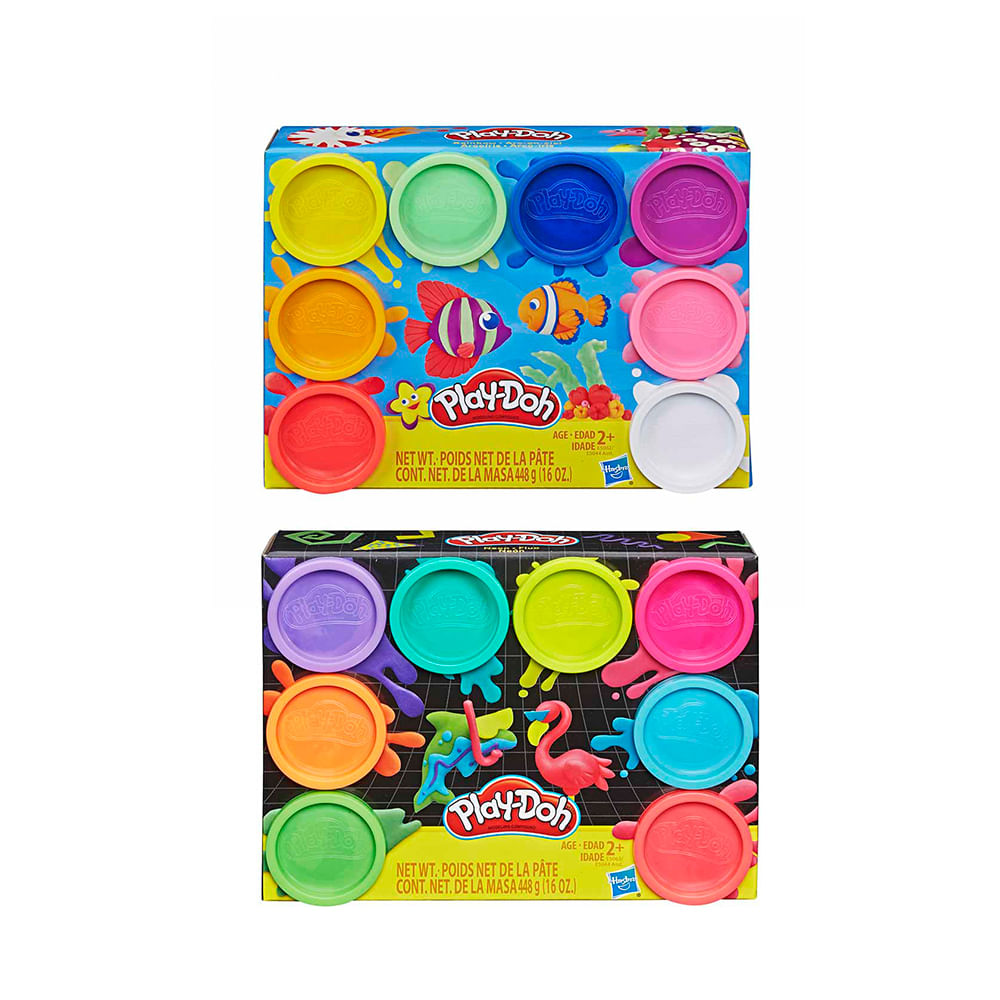Masas y Plastilinas PLAY DOH Core 8 Pack Surtido
