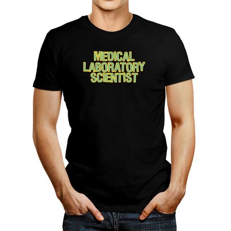 Polo de Hombre Idakoos Medical Laboratory Scientist Leaky Style Negro Xs