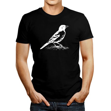 Polo de Hombre Idakoos Oriole Sketch Negro XS