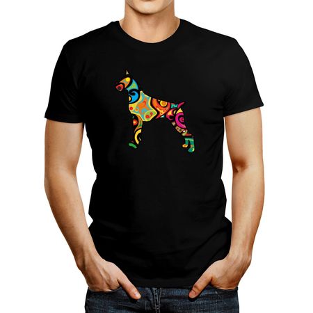 Polo de Hombre Idakoos Psychedelic Boxer Negro XL