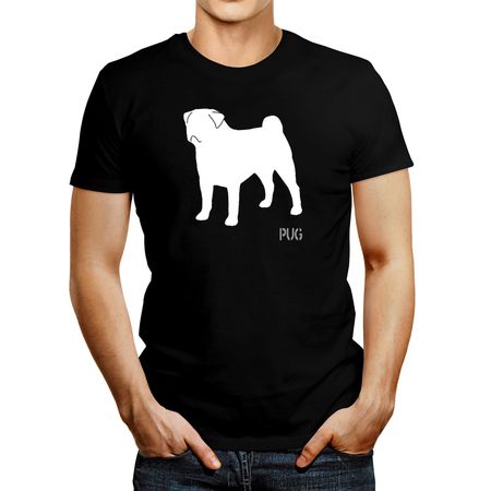 Polo de Hombre Idakoos Pug Negro M