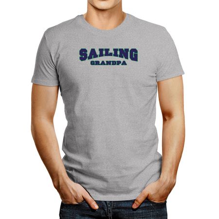 Polo de Hombre Idakoos Sailing Grandpa Gris Oscuro XL