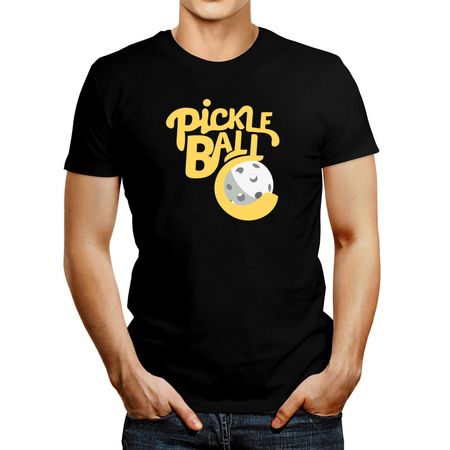 Polo de Hombre Idakoos Pickleball 3 Negro XXXL