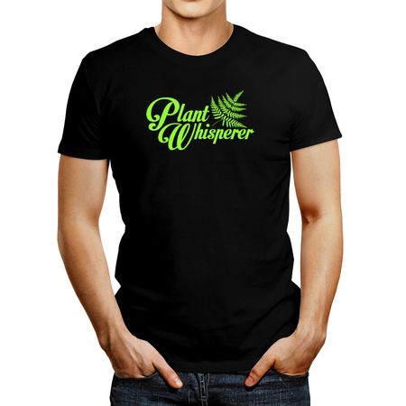 Polo de Hombre Idakoos Plant Whisperer Negro XXL