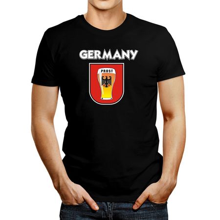 Polo de Hombre Idakoos Prost Germany Negro XXXL