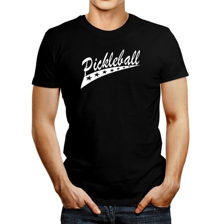 Polo de Hombre Idakoos Pickleball Star Negro XL