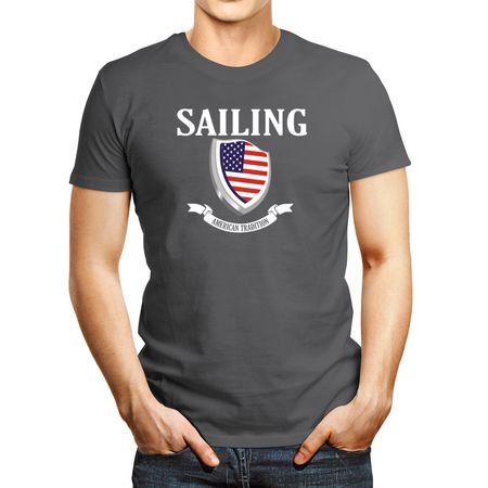 Polo de Hombre Idakoos Sailing American Tradition Plateado XXL