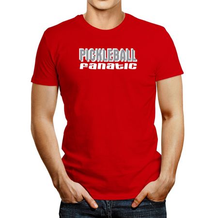 Polo de Hombre Idakoos Pickleball Fanatic Rojo XL