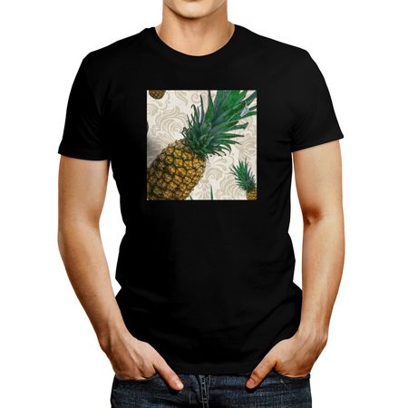 Polo de Hombre Idakoos Pineapple Mix Negro XXXL