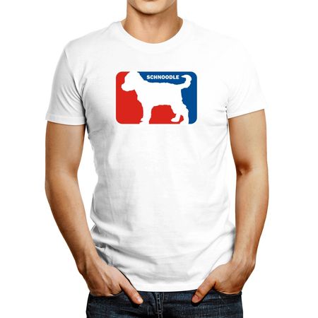 Polo de Hombre Idakoos Schnoodle Sports Logo Blanco S