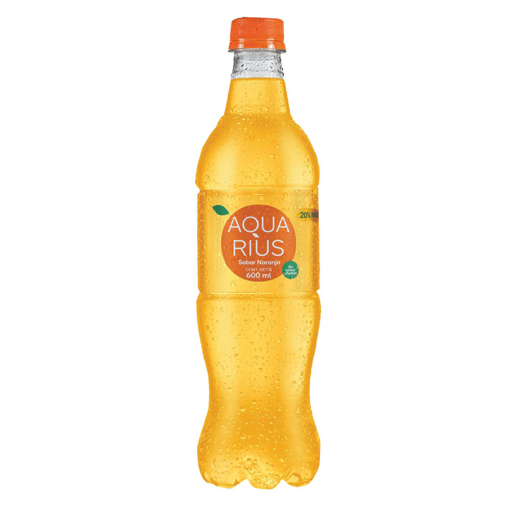 Bebida Saborizada AQUARIUS Naranja Botella 600ml plazaVea Supermercado