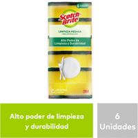 Esponja Multiusos SCOTCH-BRITE 2 en 1 Laminada Paquete 6un