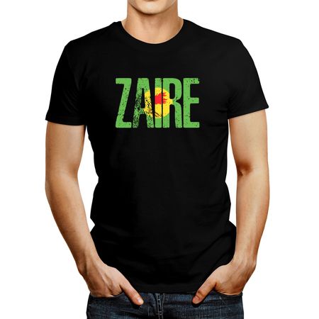 Polo de Hombre Idakoos Zaire Flag 2 Negro XXL