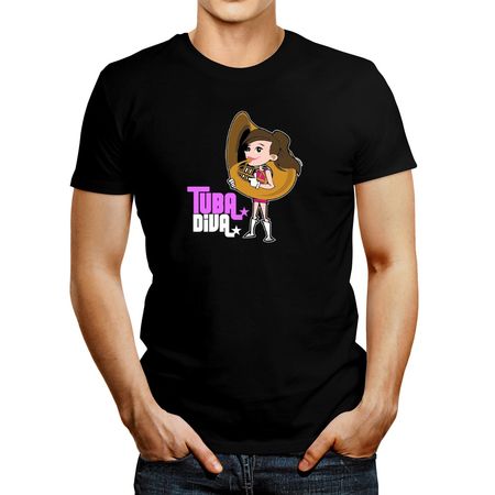 Polo de Hombre Idakoos Tuba Diva Negro L