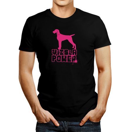 Polo de Hombre Idakoos Vizsla Power Negro XS