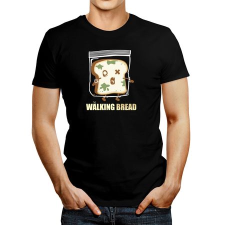 Polo de Hombre Idakoos Walking Bread Negro S