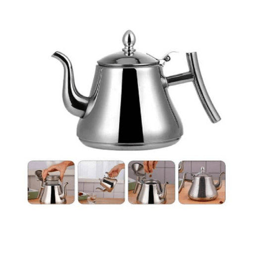 GENERICO Cafetera Italiana Acero Inoxidable 6 Tazas Cocina Tetera