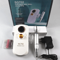 Pulidor de Uñas Profesional SG-702 30000 RPM Portatil LED