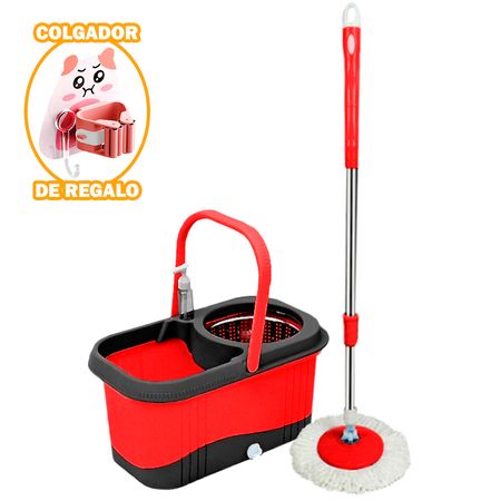 Balde Dispensador RJ Y Organizador Escobas N60 Chancho RS