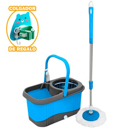 Balde Dispensador CL y Organizador Escobas N60 Oso CL