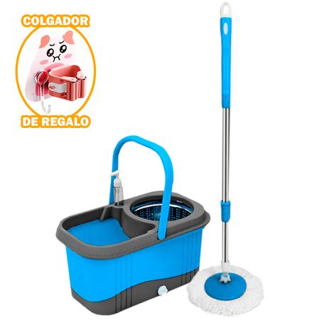 Balde Dispensador CL Y Organizador Escobas N60 Chancho RS