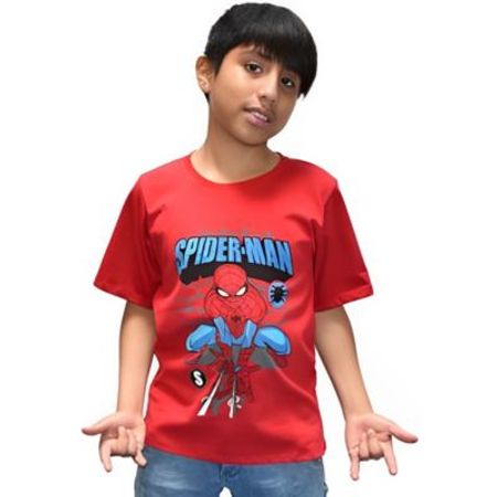 Polo de Niño Chikilove Manga Corta Modelo Spiderman