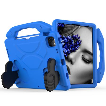 Funda para Ipad Pro 9.7 Gomas 360 Azul Antishock Resistente a Caidas y Golpes