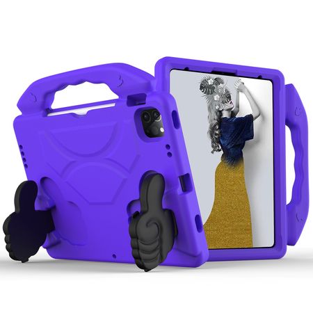 Funda para Lenovo Smart Tab M8 Gomas 360 Morado Antishock Resistente a Caidas y Golpes