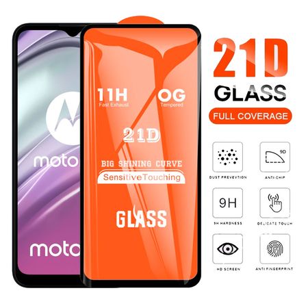 Mica for Motorola E7 Plus Protector 21D de Vidrio Templado