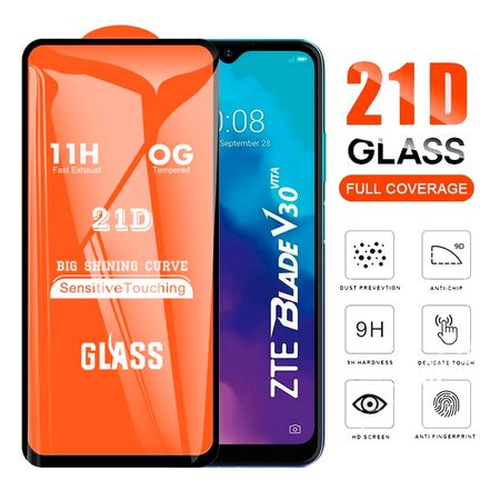 Mica para Zte V20 Smart Protector 21D de Vidrio Templado