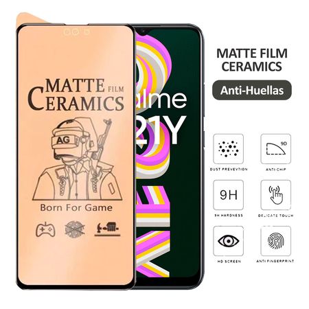 Mica para Realme 5 Protector de Pantalla Ceramica Mate Resistente a Caidas y Golpes