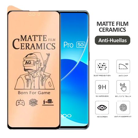 Mica para Oppo A16 Protector de Pantalla Ceramica Mate Resistente a Caidas y Golpes