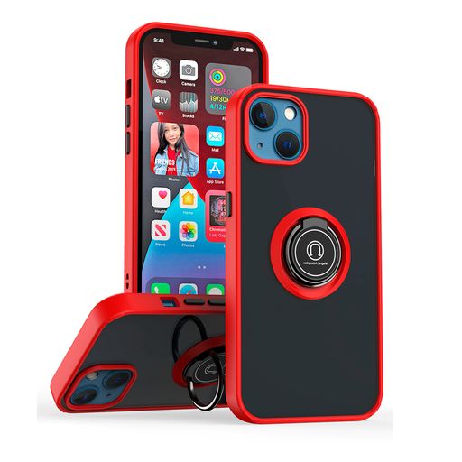 Funda Protectora Silicone Case Para Xiaomi Redmi Note 13 4G Rojo GENERICO