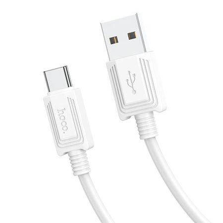 Cable De Datos USB a Lightning 1m Hoco X73 Blanco De Alta Calidad y Durabilidad