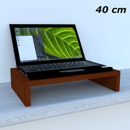 Soporte para laptop N°1 40x25x10 - CEDRO