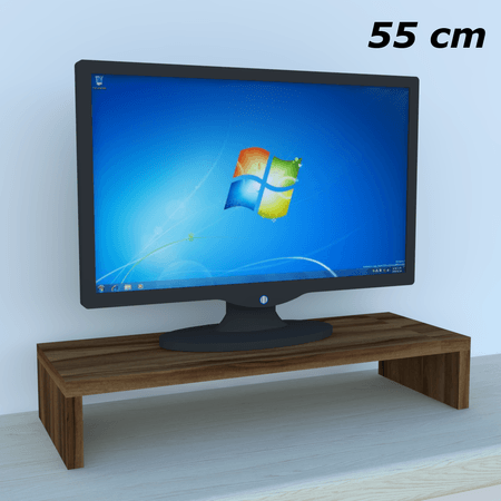 Soporte para Monitor N°5 55x20x10 - NOGAL