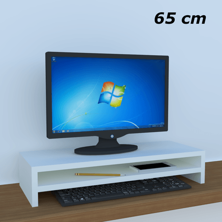 Soporte de Monitor N°9 65x25x13 - BLANCO