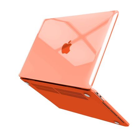 Case Cristal Para Macbook Naranja
