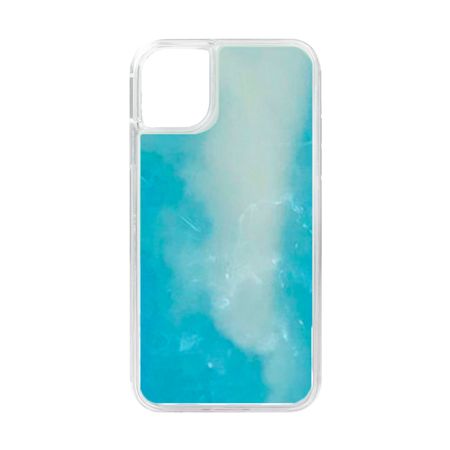 Case Arena Neón Para Iphone 13 - Celeste