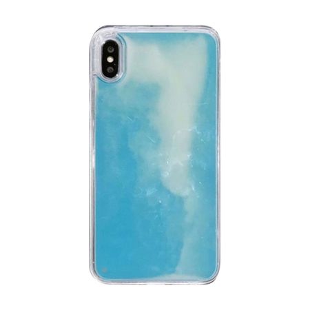 Case Arena Neón Para Iphone Xr - Celeste