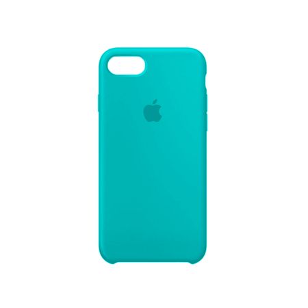 Case De Silicona Iphone 7 Celeste