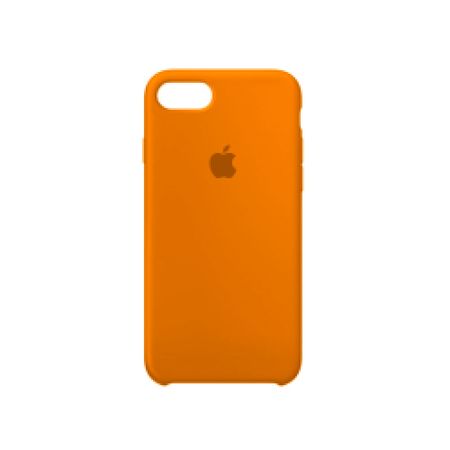 Case De Silicona Iphone 8 Naranja