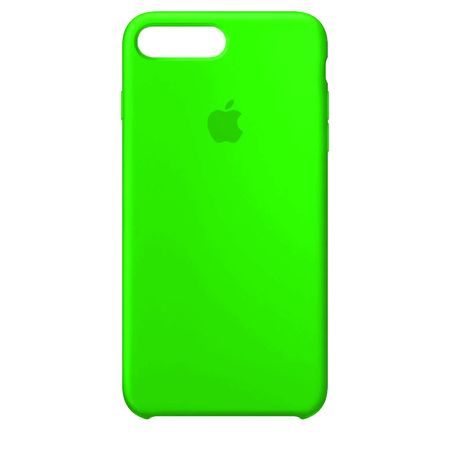 Case De Silicona Iphone 8 Plus Verde Neón