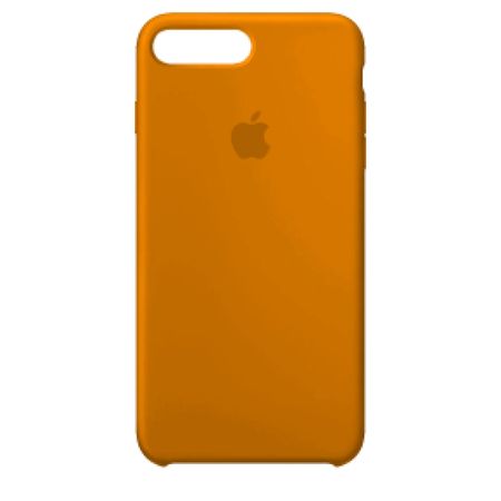 Case De Silicona Iphone 8Plus Naranja