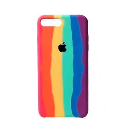 Case De Silicona Iphone X Arcoiris